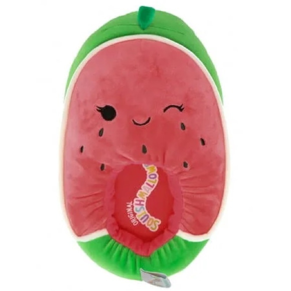 LMT: Cute Squishmallows Wanda Watermelon Plush Slippers